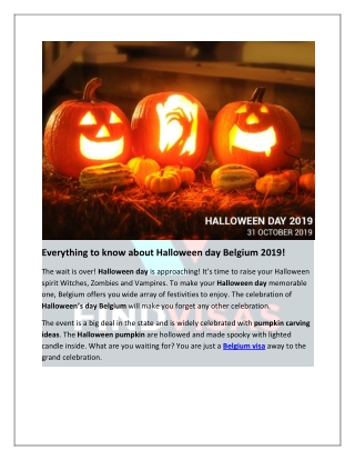 Halloween day | Perfect day to flaunt your creativity!