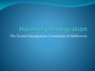 Harmony Immigration