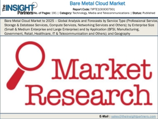 Bare Metal Cloud Market to 2025 – Global Analysis and Forecasts by Service Type (Professional Service, Storage & Databas