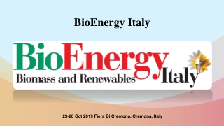 BioEnergy Italy