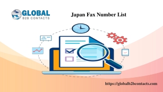 Japan Fax Number List