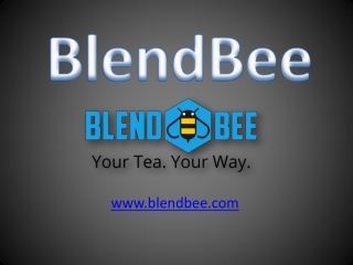 Personalized Tea - blendbee.com