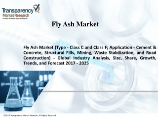 Fly Ash Market At a Fantastic CAGR of 7.1% During The Forecast Period From 2017 To 2025