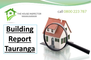 Building Report Tauranga