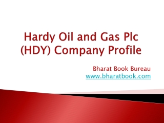 Hardy Oil and Gas Plc (HDY) Company Profile