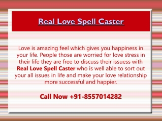 Love marriage spell caster