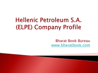 Hellenic Petroleum S.A. (ELPE) Company Profile