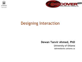 Designing Interaction