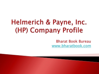 Helmerich & Payne, Inc. (HP) Company Profile