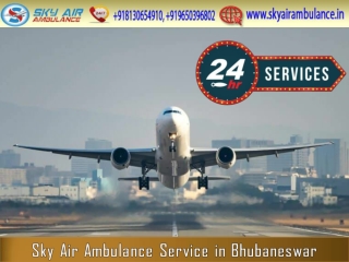 Rent Excellent and Dependable Air Ambulance in Bhubaneswar