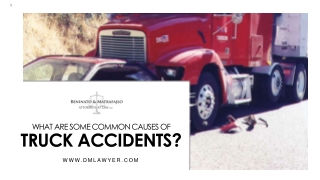 What Are Some Common Causes Of Truck Accidents