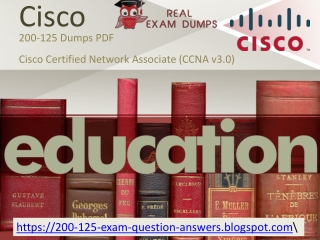 Free Demo Questions For 200-125 Exam With Valid 200-125 Dumps PDF - Realexamdumps.com