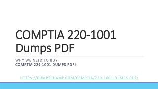 Very Useful 220-1001 Exam Dumps | CompTIA Real Exam Cheat Sheet [2019]