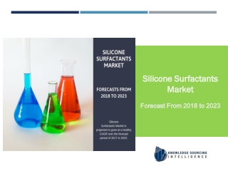 Silicone Surfactants Market Growing with Healthy CAGR during 2017 to 2023
