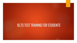 IELTS Training