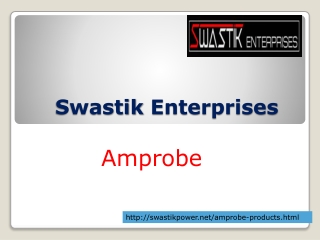 Amprobe Products | Supplier In Pune | Swastik Enterprises