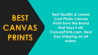 Best Canvas Prints