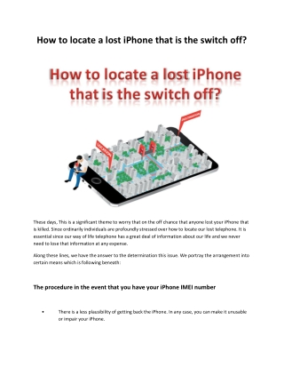 How to track lost android phone using imei number