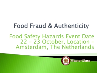 food fraud Europe