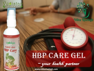 Buy HBP Care Lotion by Vidza Risehigh To Control High Blood Pressure