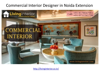 Commercial Interior Designer in Noida Extension