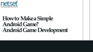 How to Make a Simple Android Game? | Android Game Development