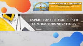 Expert TOP 10 Kitchen Bath Contractors Novato, CA