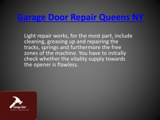 Garage Door Repair Queens NY