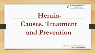 Hernia- Causes, Treatment and Prevention