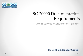 How to fulfil requirements of ISO 20000:2018 documents?