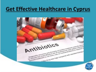 Get Effective Healthcare in Cyprus