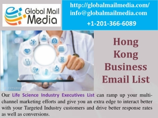 Hong Kong Business Email List