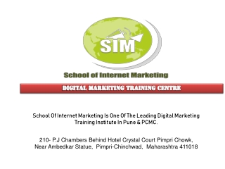 Digital marketing certification courses, classes in pimpri chinchwad