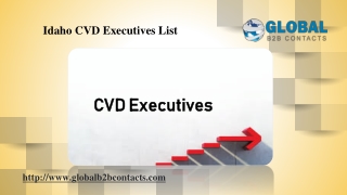 Idaho CVD Executives List