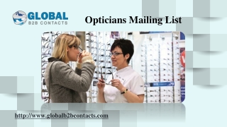 Opticians Mailing List