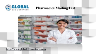 Pharmacies Mailing List