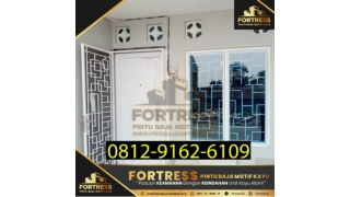 0812-9162-6105 (FOTRESS), pintu baja rumah minimalis, rangka pintu baja ringan, pintu baja serat kayu, Jakarta