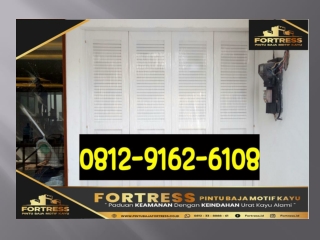 0812-9162-6109 (FORTRESS), daftar harga pintu garasi, desain pintu garasi lipat, detail pintu garasi dwg, bekasi