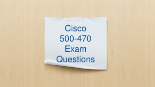500-470 Exam Questions PDF