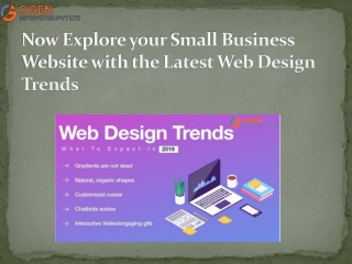 Website with the Latest Web Design Trends