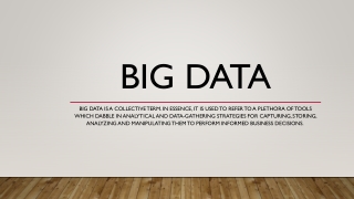 Top big data service providers | Big Data Analytics Services | Mrmmbs Vision