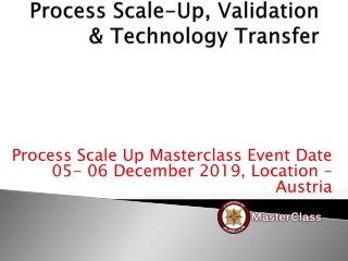 Process scale up training