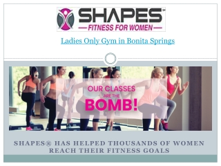 Ladies Only Gym in Bonita Springs