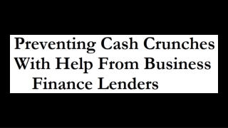 Mantis Funding - Preventing Cash Crunches With Help From Business Finance Lenders