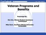Veteran Programs and Benefits