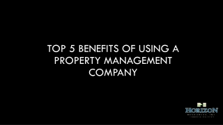 Top 5 Benefits of Using a Property Management in San Diego, Carlsbad, San Marcos, Poway, Vista, Oceanside, Escondido