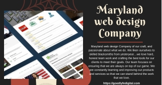 Maryland web design Company