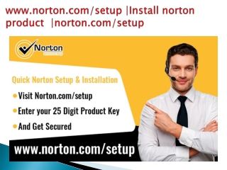 www.norton.com/setup |Install norton product |norton.com/setup