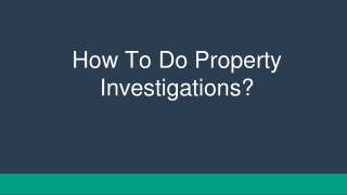 Property Inspection Services Company in Hyderabad