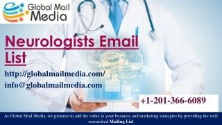 Neurologists Email List